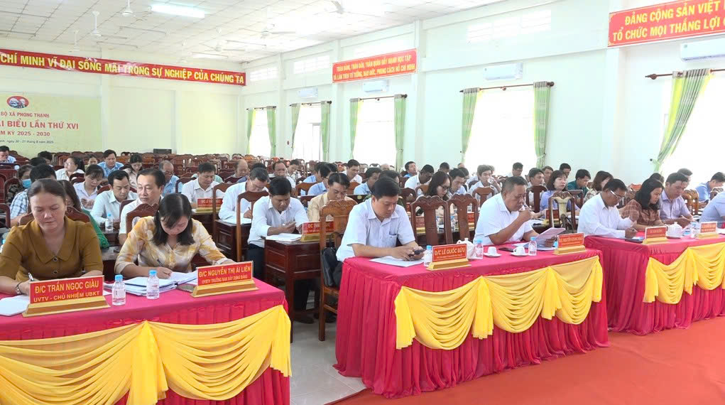 Phong Thạnh sơ kết tình hình thực hiện Nghị quyết 9 tháng đầu năm 2025