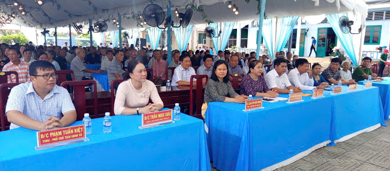 Phong Thạnh tổ chức Họp mặt gia đình chính sách nhân kỷ niệm ngày 27/7