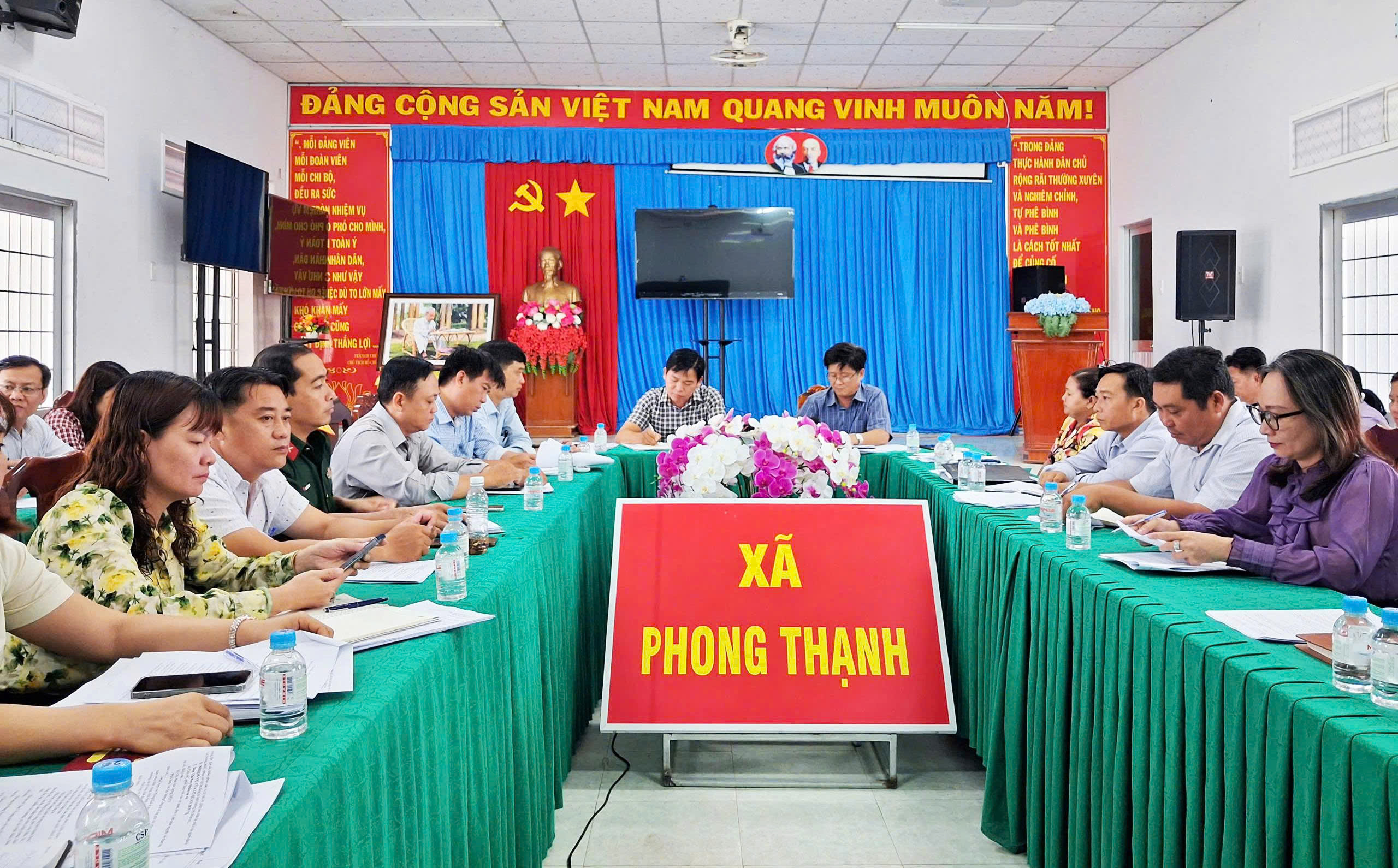 Phong Thạnh triển khai nhiệm vụ phòng thủ dân sự và quản lý đất công năm 2026